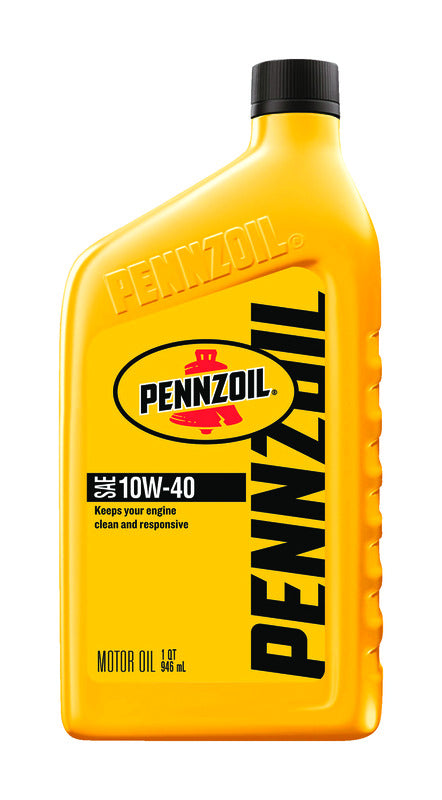 Pennzoil 10W-40 4-Cycle Conventional Motor Oil 1 qt 1 pk