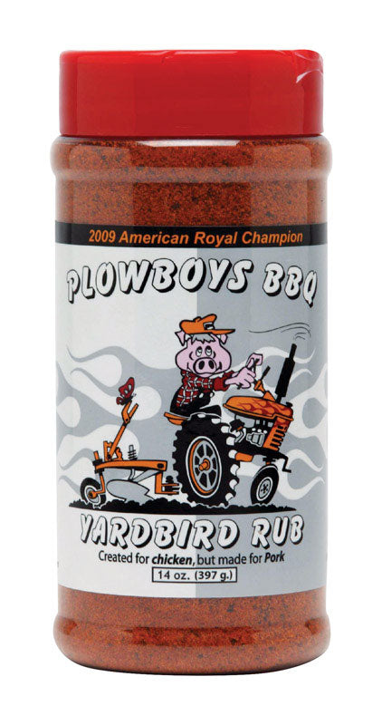 Plowboys BBQ Yardbird Seasoning Rub 14 oz