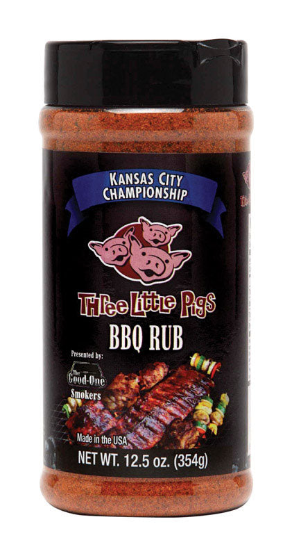 Three Little Pigs Kansas City Championship BBQ Rub 12.5 oz