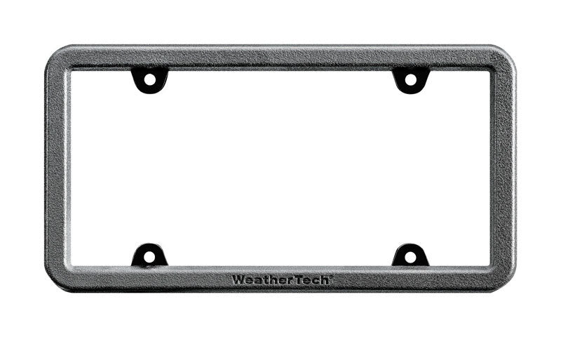 WeatherTech Black Polycarbonate License Plate Bumper Frame