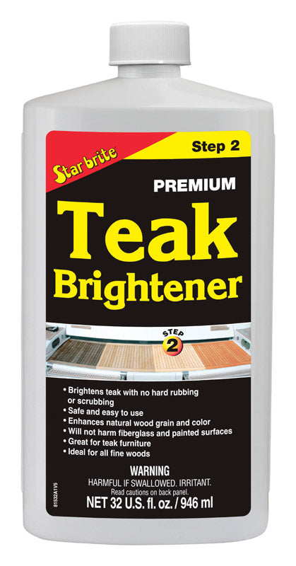 Star brite Teak Brightener Liquid 32 oz