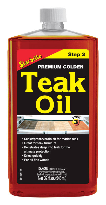 Star brite Teak Oil Liquid 32 oz