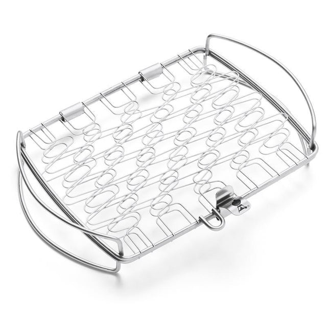 Weber Stainless Steel Grill Basket 11 in. L X 8.1 in. W 1 pk