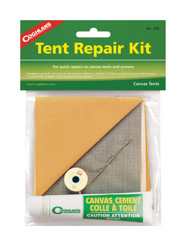 Coghlan's Gray Tent Repair Kit 6.625 in. H X 8 in. W X 8 in. L 1 pk