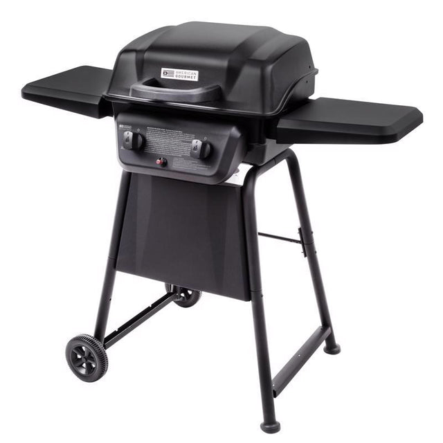 American Gourmet 2 Burner Liquid Propane Grill Black