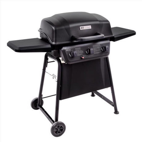 American Gourmet 3 Burner Liquid Propane Grill Black