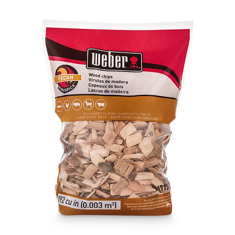 Weber Firespice Pecan All Natural Pecan Wood Smoking Chips 192 cu in