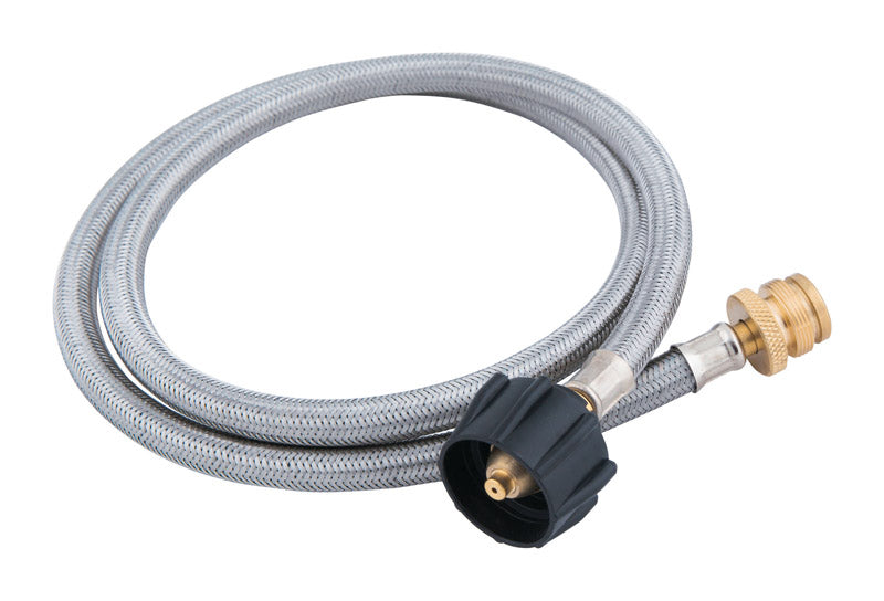 Grill Mark Stainless Steel Gas Line Hose and Adapter