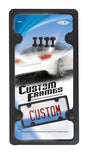 Custom Accessories Black ABS License Plate Frame