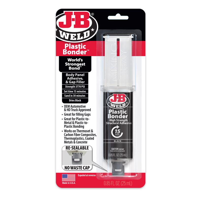 J-B Weld PlasticBonder High Strength Plastic Bonder Paste 0.85 oz