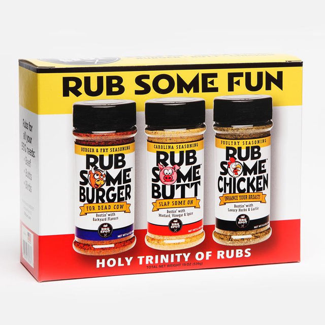 Rub Some Fun Assorted BBQ Rub Set 19 oz