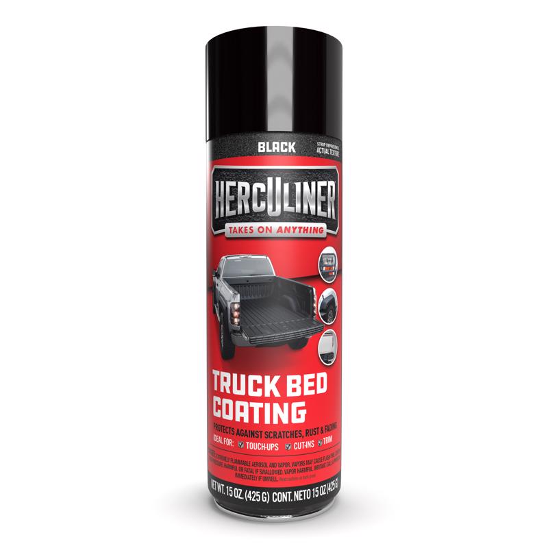 Herculiner Black Truck Bed Liner 15 oz