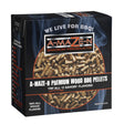 A-MAZE-N Wood Pellets All Natural Hickory 2 lb