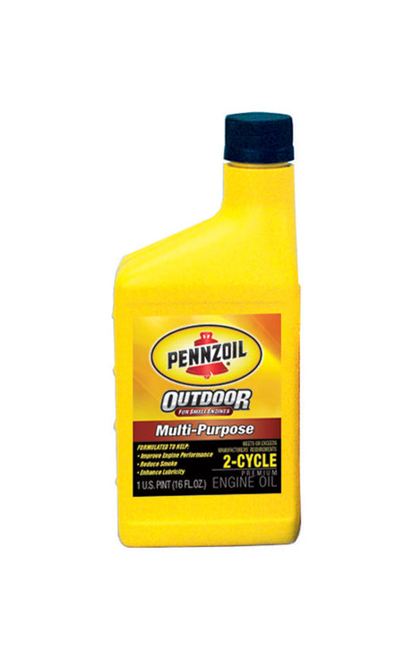 Pennzoil TC-W3 2-Cycle Outboard Motor Oil 16 oz 1 pk