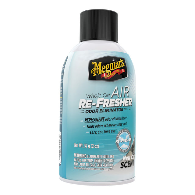 Meguiar's Whole Car New Car Scent Air Freshener Spray 2.5 oz Aerosol