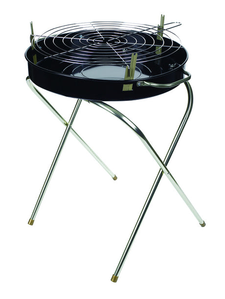 Marsh Allen 18 in. Fold-A-Matic Charcoal Grill Black