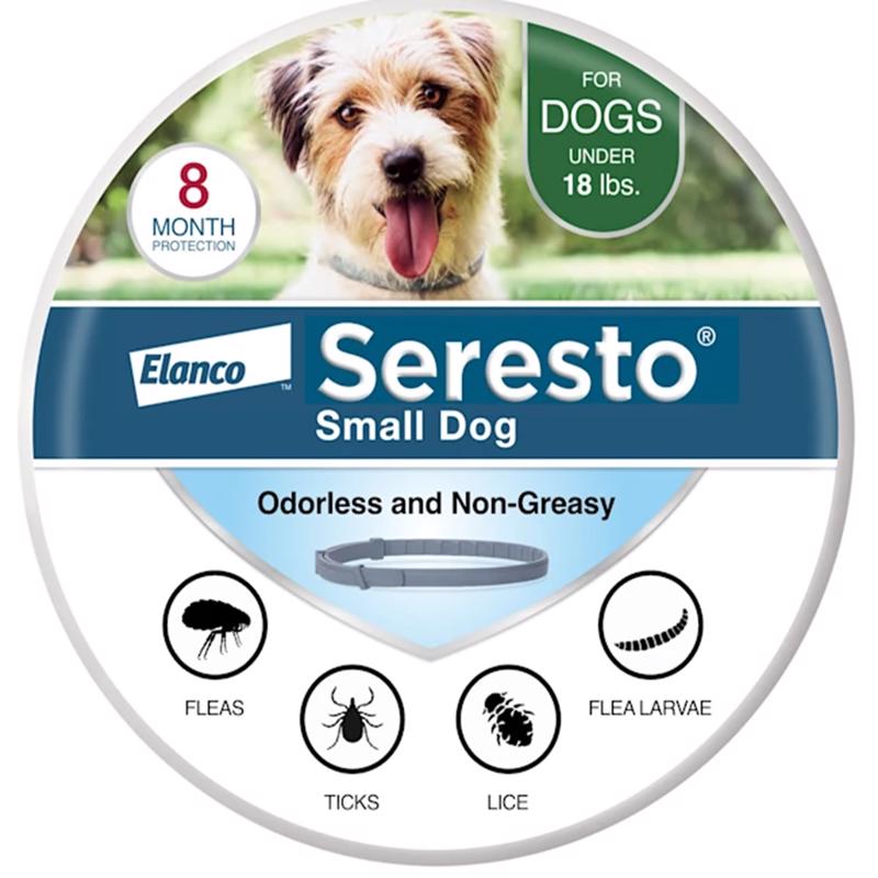 Bayer Seresto Solid Dog Flea and Tick Collar Imidacloprid/Flumethrin 0.44 oz