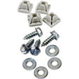 Custom Accessories Metal/Nylon License Plate Fasteners