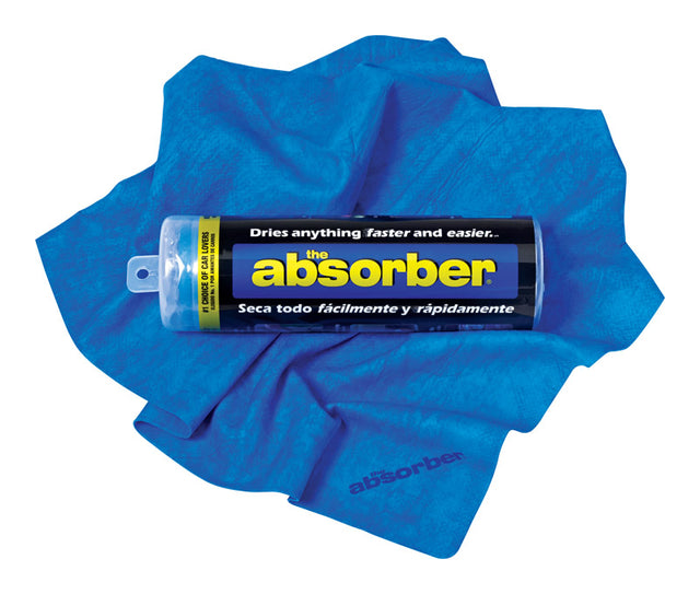 The Absorber 27 in. L X 17 in. W Synthetic Chamois 1 pk