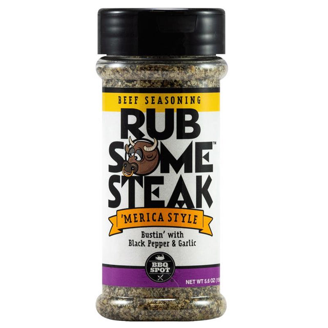 Rub Some Steak Black Pepper & Garlic Seasoning Rub 5.6 oz