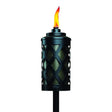 TIKI Convertible Black Metal 65 in. Urban Outdoor Torch 1 pc