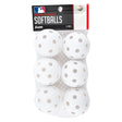 Franklin White Plastic Baseball 6 pk