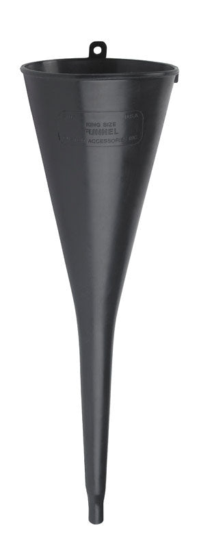 Shop Craft Black 14.5 in. H Plastic Funnel