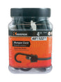 Keeper Black/Gray Bungee Cord 48 in. L X 0.374 in. 4 pk