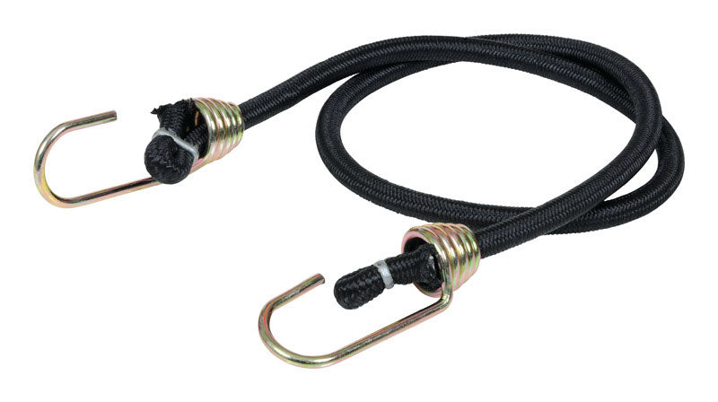 Keeper Black Bungee Cord 32 in. L X 0.374 in. 1 pk