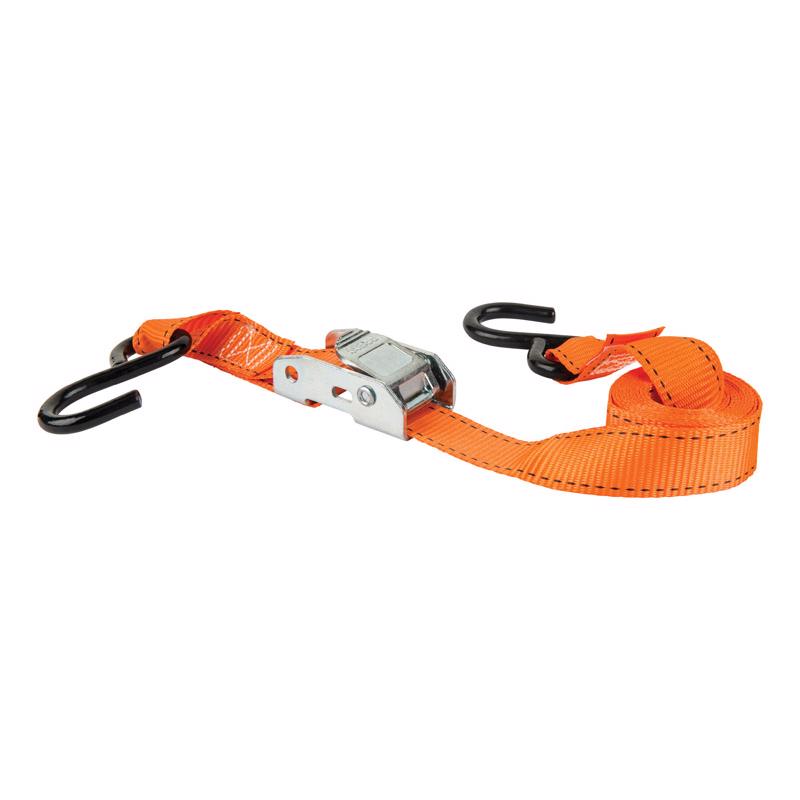 Keeper 1 in. W X 6 ft. L Orange Tie Down Strap 300 lb 4 pk