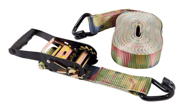 Keeper 2 in. W X 27 ft. L Multicolored Tie Down Strap 3333 lb 1 pk