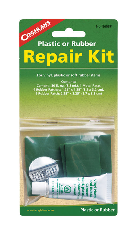 Coghlan's Green Plastic or Rubber Repair Kit 7.500 in. H X 3.750 in. W X 1.250 in. L 1 pk