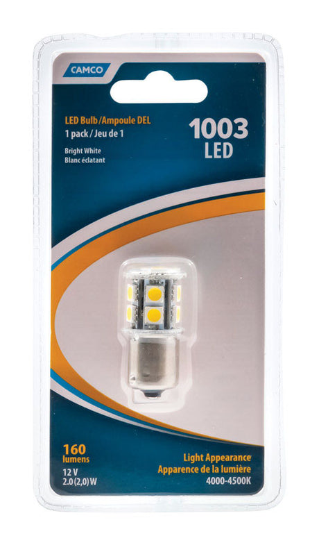 Camco LED Marker/Turn/Utility Automotive Bulb 1003