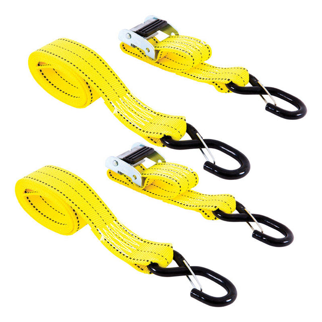 Keeper 2 in. W X 8 ft. L Yellow Tie Down Strap 800 lb 1 pk