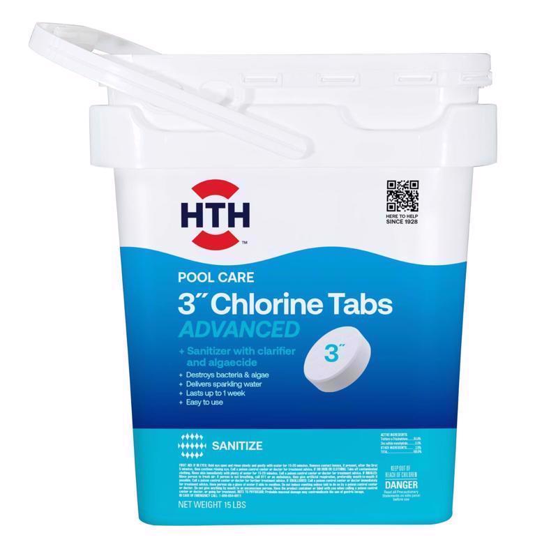 HTH Tablet Chlorinating Chemicals 15 lb