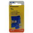 Bussmann 15 amps ATC Blue Blade Fuse 5 pk