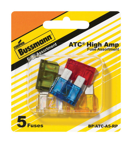 Bussmann ATC Assorted Fuse Assortment 5 pk