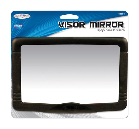 Custom Accessories Black Visor Mirror For Universal 1 pk