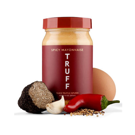 Truff Spicy Black Truffle Mayonnaise 8 oz Jar