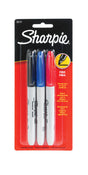 Sharpie Assorted Fine Tip Permanent Marker 3 pk