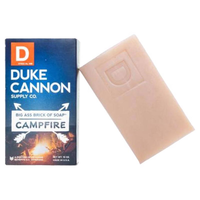 Duke Cannon Big Ass Brick of Soap Campfire Scent Bar Soap 10 oz