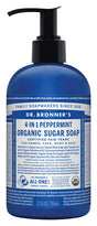 Dr. Bronner's Organic Peppermint Scent Sugar Scrub 12 oz