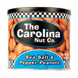 Carolina Nut Co. Sea Salt and Pepper Peanuts 12 oz Can