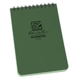 Rite in the Rain 4 in. W X 6 in. L Wire-O Green All-Weather Notebook