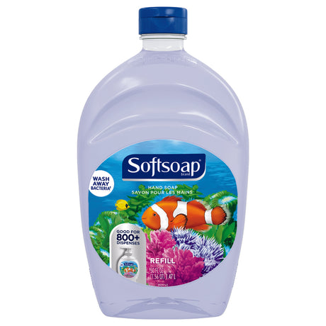 Softsoap Aquarium Fresh Scent Liquid Hand Soap Refill 50 oz