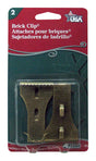 Adams 2.75 in. Brick Clips 2 pk