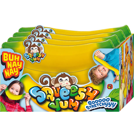 Squeesh Yum Buh Nay Nay Toy Rubber Green/Yellow