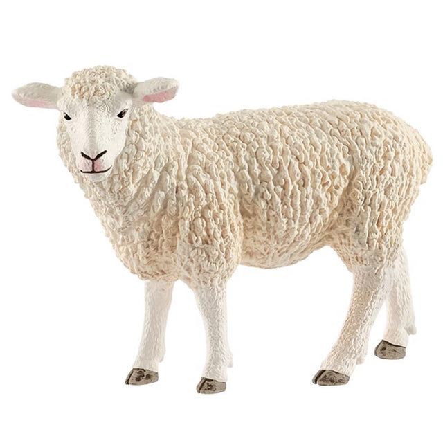 Schleich Farm World Sheep Toy Plastic White