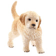 Schleich Farm World Golden Retriever Puppy Toy Plastic Brown/White