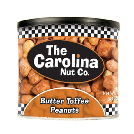 Carolina Nut Co. Butter Toffee Peanuts 12 oz Can